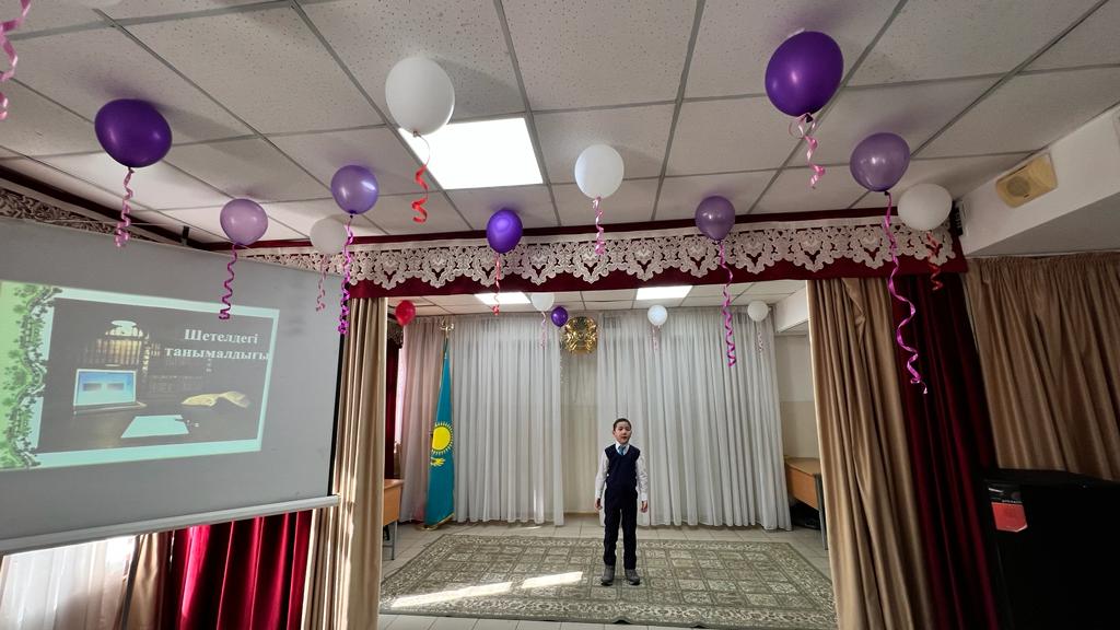 №164 жалпы білім беретін мектепте  Оқуға құштар жобасы аясында1-4 сынып оқушылар арасында «Мұхтар Шаханов оқулары» тақырыбында байқау өтті. Байқаудың мақсаты:  жас ұрпаққа М. Шаханов шығармаларын насихаттау.